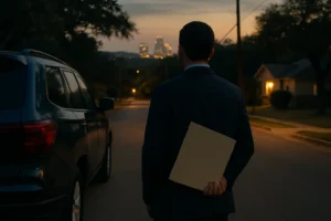 Texas protective order violation defense consultation in an Austin neighborhood