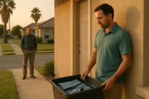 Retrieving belongings under a McAllen no-contact order through a safe property exchange