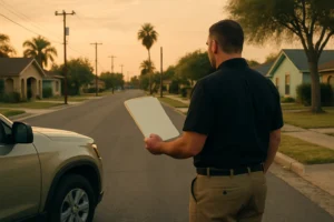 Drug possession probation violation Texas consultation scene in McAllen